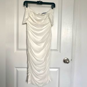 White dress size small